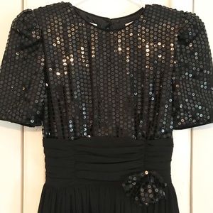 Vintage 80s Sequin Cocktail Dress